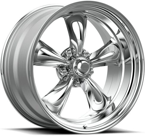 American Racing Vintage VN515 TORQ THRUST II 1 PC 15X10 5X5.0 3.77-44mm POLISHED - VN5155173 in Kuwait