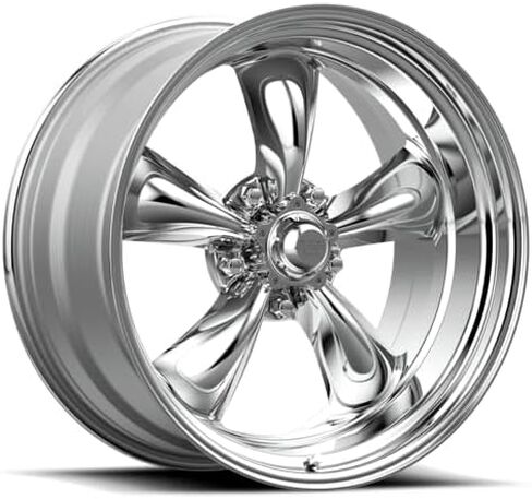 American Racing Vintage VN515 TORQ THRUST II 1 PC 15X10 5X5.0 3.77-44mm POLISHED - VN5155173 in Kuwait