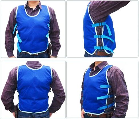 Ice Vest Cooling Vest For Men Women Ice Cube Vest Ice Cooling Vest With Cooling Packs For Men Women Cool Shirt For Summer Hot Weather Outdoor Sports Working 24 Ice Bag in Saudi Arabia