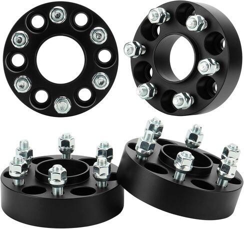 Aeagle 6x4.5 Hubcentric Wheel Adapters, 1.5" 6x114.3 66.1mm Bore for Nissan 2005-2012 Pathfinder, 2005-2023 Frontier, 2005-2015 Xterra, Forged 6 Lug Wheel Spacers with M12x1.25 Studs 4PCS in Saudi Arabia