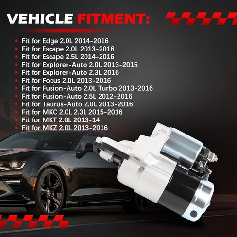 كاتب 19227 1.2V 1.4kw 11T 2.0L 2.5L مناسب للتركيز 2013-2016 لـ Fusion-Auto Turbo لـ Fusion-Auto 12-16 لـ MKT 13-14 MKZ 13-16 قطع غيار محرك السيارة in Saudi Arabia