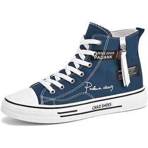 أحذية قماشية عالية الجودة للرجال أحذية رياضية للمشي والتزلج للرجال أحذية مريحة عصرية مع تصميم خارجي ناعم برباط، كاجوال ومناسب تمامًا in Kuwait