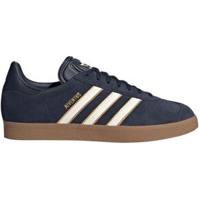 Men's Adidas Gazelle Juventus Terrace Icons Shoes - Legend Ink / Off White / Dark Football Gold in Kuwait