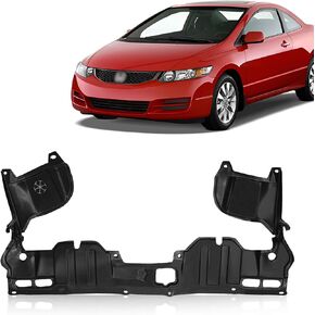 Engine Splash Shield Under Cover Replacement for Honda Civic 2006 2007 2008 2009 2010 2011 Coupe/Sedan Replaces OE 74111SNAA00 | HO1228112 | REPH310132 in Kuwait