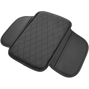 Car Center Console Cover for Honda Ridgeline 2005–2025 2026 YD/YK, Waterproof Anti-Scratch Leather Armrest Pad, Console Cushion with Side Storage Pocket, Soft Padding Auto Armrest Mat in Saudi Arabia