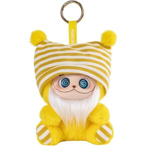 Art Keychain Ziyu × Gismow Blind Box Collectible – Designer Mystery Figure Keychain, Forest Sprite Aesthetic, Soft Vinyl Face & Plush Charm, Random Single Figure, Cute Kawaii Bag Pendant Accessory in Kuwait