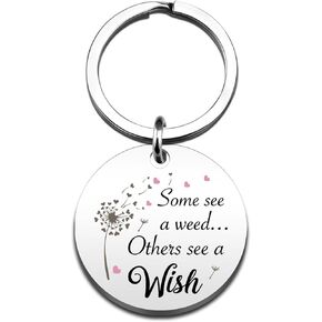 Inspirational Dandelion Gifts for Women Dandelions Lovers Gifts Encouragement Dandelion Keychains Cute Motivational Gifts for Girls Friends Birthday Gift Ideas in Kuwait