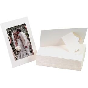 JMUQ 50 Pack Paper Picture Frames 4x6, Black Picture Frames Cardboard Pictures Frame with Easel, Bulk Paper Pictures Frame for Wedding, Graduation, DIY Classroom Crafts in Kuwait