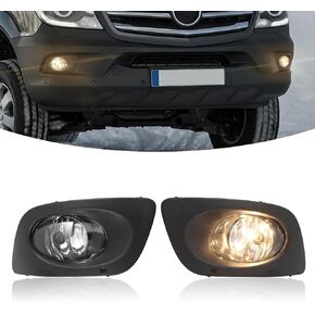 GearUp Fog Lights Assembly for Benz Sprinter W906 2500 3500 2014-2018 Fog Lamps in Kuwait