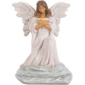 تمثال الملاك التذكاري هدايا الفجيعة لفقدان تمثال الملاك الحارس 6.1 بوصة تعاطف الملاك تمثال الحزن الهدايا النساء ذكرى ديكور ديكور المنزل الديني in Kuwait