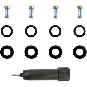 Fuel Injector Seal Kit O-Ring Compatible with Toyota 4Runner Tacoma 2.4L L4 2.7L Fuel Injector Repair Kit Replace 23250-75080 4 Pack in Kuwait