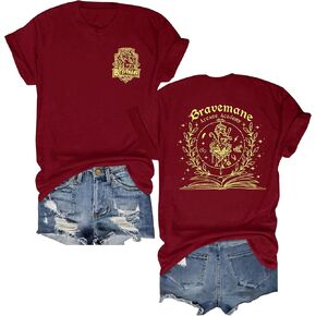 القميص السحري للنساء الجدة معالج كتاب تي شيرت القمصان المدرسية السحرية معالج زي قمم in Kuwait