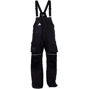 ICEARMOR by Clam Delta Float Bib – Insulated, Waterproof Ice Fishing Bib with MotionFloat Technology – Black/Black (3XL) in Kuwait