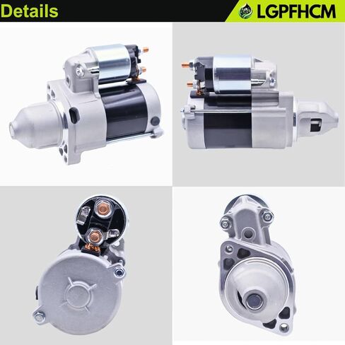 410-52301 12V 10T Starter Motor Fit For John Deere 600M 600R Series 636M 648M 648R 652B 652E 652M 652R 661R W Series W36R W48R W52R WH36A # AUC12656 MIA11626 19169N in Kuwait