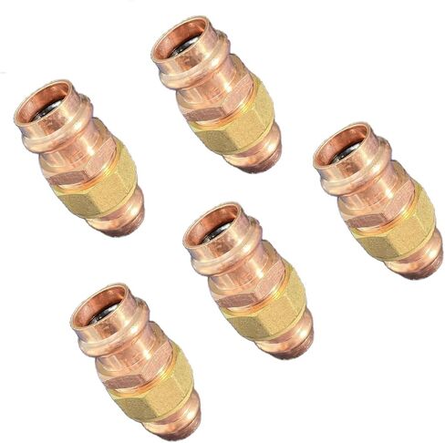 EZ-FLUID (1) Heavy Duty 1" Press x Press Union LF Press Pressure Copper Fitting,ProPress Press Copper Fitting Connection,Residential,Commercial Plumbing in Saudi Arabia