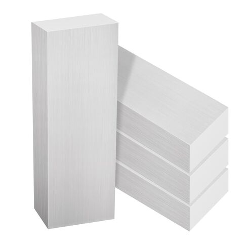 2PCS 2x2x6 Inch Aluminum Solid Flat Bar, 6061 Square General Purpose Plate, 50MM Thickness T6511 Solid New Mill Stock in Saudi Arabia
