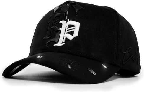 Cap Tito Double P PP Crystals Cash Only Full Set 100% Original Drop Premium Limited Black Vicera Premium High Quality Unique Design And Exclusive Details With A Touch Of Elegance And Sophistication in Kuwait