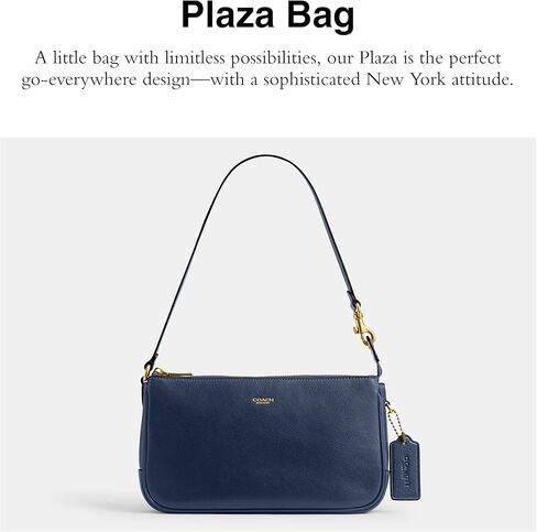 COACH Natural Grain Leather Plaza Bag in Saudi Arabia