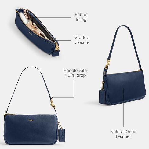 COACH Natural Grain Leather Plaza Bag in Saudi Arabia
