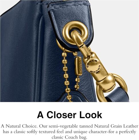 COACH Natural Grain Leather Plaza Bag in Saudi Arabia