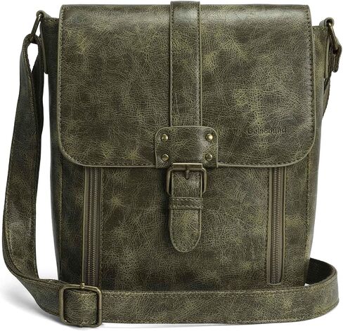 محفظة جلدية وحقائب يد للنساء - حقيبة كروس خفيفة الوزن فوق الكتف in Kuwait