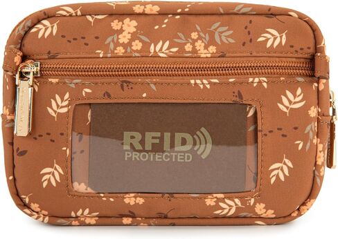 محافظ مونتانا ويست للنساء من النايلون RFID محفظة هاتف صغيرة عبر الجسم، مع فتحات بطاقة مدمجة للهدايا in Kuwait