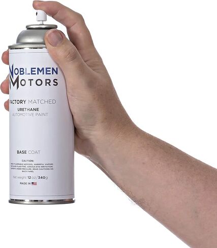 Exact Match Automotive Touch Up Paint Kit Compatible with Chevrolet 40U/11U/9737/WA9737 White OEM Spray Paint - 12oz Basecoat and 1K Clearcoat in Kuwait