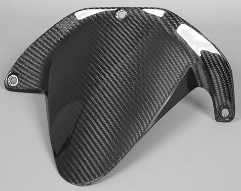 Carbon Fiber Rear Hugger for Honda CBR600RR 2003-2004 (Forged Weave - Gloss) in Saudi Arabia