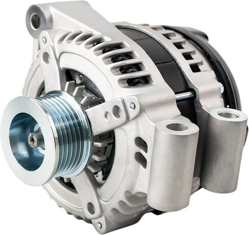 1042105360 Alternator Compatible with Jaguar F-Pace F-Type XE XF XFR 2010, Land Rover LR4 2010, Range Rover 2010-2012, Replacement Alternators 1042105360, 1042101470, 1042105361, 8W83-10300-AB in Kuwait