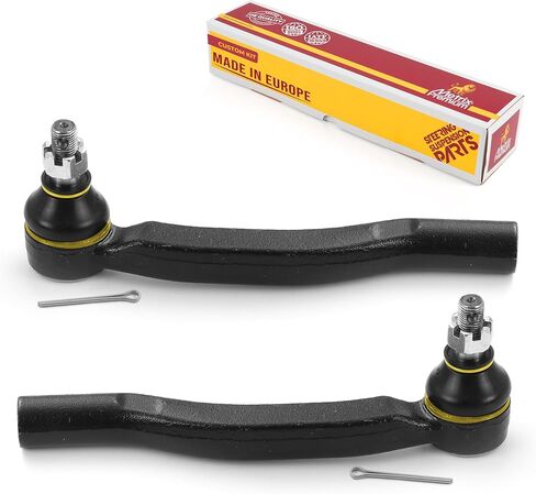 Metrix Premium Chassis Parts - Front Left & Right Outer Tie Rod End Kit Fits 2004-2010 Toyota Sienna, Replacement ES80627, ES80626, Made in Europe in Saudi Arabia