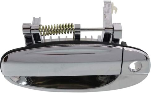 For Chevy Aveo 2004 05 06 07 2008 Exterior Door Handle Front Driver Side Chrome | With Key Hole| Trim:All Submodels in Saudi Arabia