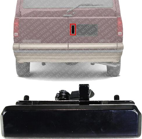 مقبض الباب الخارجي الخلفي أملس أسود مباشر متوافق مع 1992-2005 GMC Safari/Chevrolet Astro GM1820104 15173052 in Kuwait