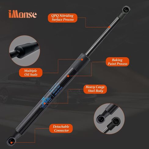 دعامات غطاء المحرك الأمامي للصدمات يدعم نوابض الغاز المتوافقة مع 2006-2013 BMW 3 Series E90 E91 E92 E93 in Kuwait