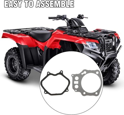 12191-HM7-013 Top End Gasket Kit Set, Replacement for Honda TRX 450S/ES 4x4 Foreman 1998-2004, Replaces 12251-HN0-A01 12315-HM7-005 12209-KL4-005 in Saudi Arabia