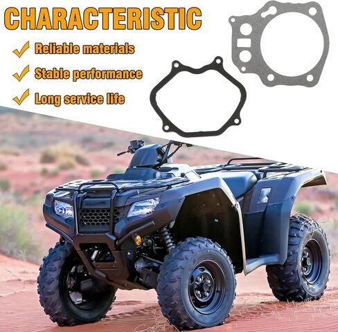 12191-HM7-013 Top End Gasket Kit Set, Replacement for Honda TRX 450S/ES 4x4 Foreman 1998-2004, Replaces 12251-HN0-A01 12315-HM7-005 12209-KL4-005 in Saudi Arabia