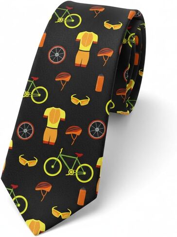 Men's Novelty Tie Fun Necktie Husband Father Ties Formal Business Wedding in Kuwait