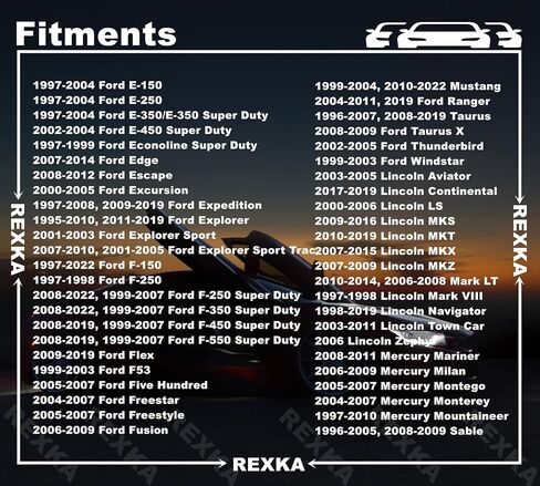 30 قطعة من Rexka مشبك تثبيت بطانة الحاجز لغطاء محرك السيارة Ford Edge، Escape، Excursion، Expedition، Explorer، Flex، Mustang، Ranger، Taurus N808842S W705002-S300 Chrysler 6504098 in Kuwait
