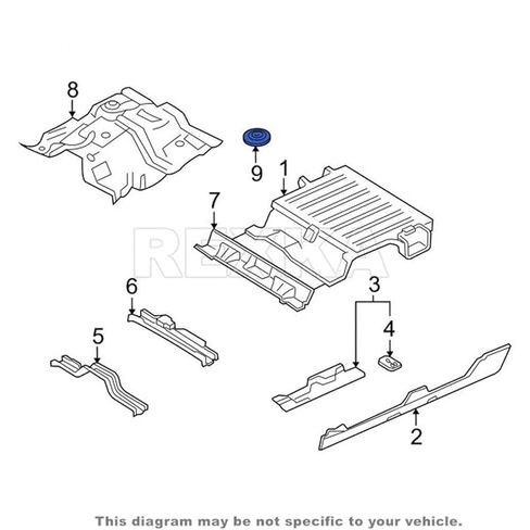 30 قطعة من Rexka مشبك تثبيت بطانة الحاجز لغطاء محرك السيارة Ford Edge، Escape، Excursion، Expedition، Explorer، Flex، Mustang، Ranger، Taurus N808842S W705002-S300 Chrysler 6504098 in Kuwait