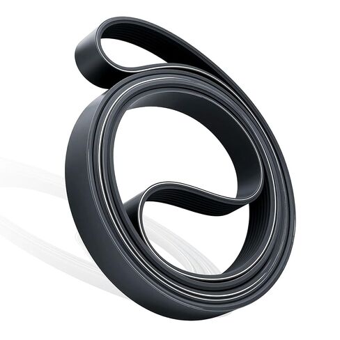 K081243HD حزام سير السربنتين لمحرك السيارات مناسب لدودج رام 2500 3500 4500 5500 L6 6.7L 2013-2018 مناسب للنماذج ذات مولد كهربائي واحد يحل محل 04627751AA 4627751AA in Kuwait