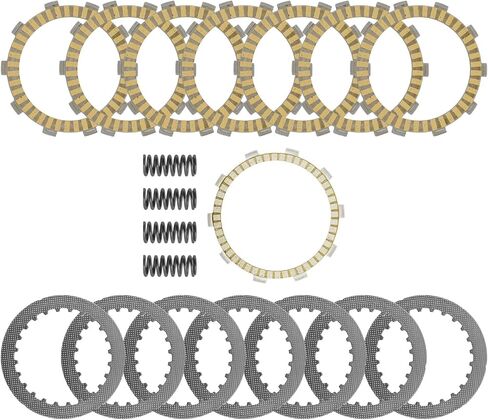Caltric Clutch Friction Steel Plates Springs Kit Compatible with Honda NC700X / NC750X 2014-2020 in Saudi Arabia