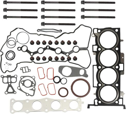 G4KH 2.0T مجموعة مسامير حشية رأس المحرك تناسب Hyundai Genesis Coupe 11-14/ Santa Fe Sport 13-16/ Sonata 11-16، Kia Optima Sportage 11-15 2.0L Turbo OE 22321-25000 20910-2G00A in Saudi Arabia
