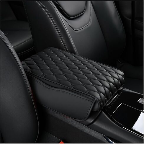 Car Center Console Cover for Volvo S40/S60/S70/S80/S90 234 964 P24 Y20 R TS AS Sedan, Thick Armrest Cushion Pad with Side Storage Pockets, Center Console Protector, Arm Rest Cover in Kuwait