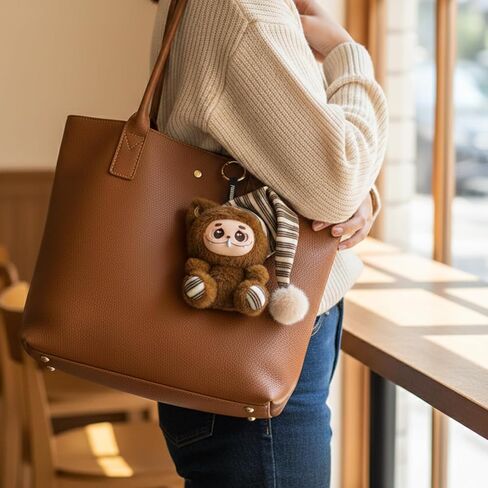 Art Keychain Ziyu × Gismow Blind Box Collectible – Designer Mystery Figure Keychain, Forest Sprite Aesthetic, Soft Vinyl Face & Plush Charm, Random Single Figure, Cute Kawaii Bag Pendant Accessory in Saudi Arabia