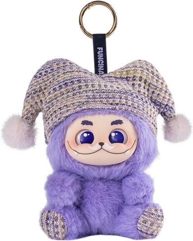 Art Keychain Ziyu × Gismow Blind Box Collectible – Designer Mystery Figure Keychain, Forest Sprite Aesthetic, Soft Vinyl Face & Plush Charm, Random Single Figure, Cute Kawaii Bag Pendant Accessory in Saudi Arabia
