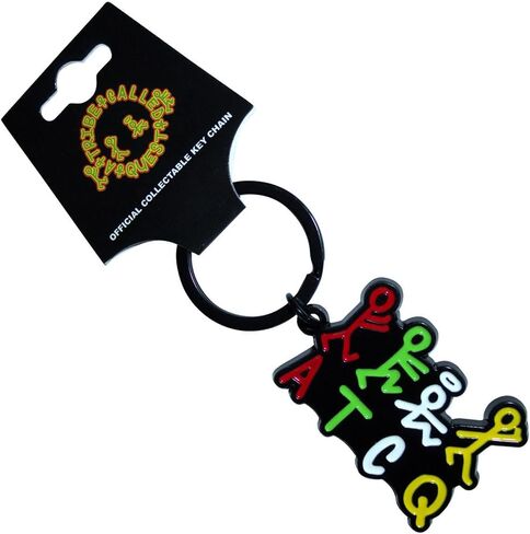 منتجات Rock Off المرخصة رسميًا من A Tribe Called Quest Stick Figures Logo Keyring Keychain مقاس واحد in Saudi Arabia