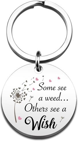 Inspirational Dandelion Gifts for Women Dandelions Lovers Gifts Encouragement Dandelion Keychains Cute Motivational Gifts for Girls Friends Birthday Gift Ideas in Kuwait