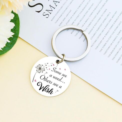 Inspirational Dandelion Gifts for Women Dandelions Lovers Gifts Encouragement Dandelion Keychains Cute Motivational Gifts for Girls Friends Birthday Gift Ideas in Kuwait