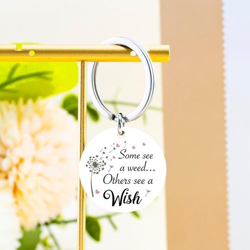Inspirational Dandelion Gifts for Women Dandelions Lovers Gifts Encouragement Dandelion Keychains Cute Motivational Gifts for Girls Friends Birthday Gift Ideas in Kuwait