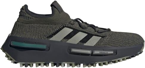 adidas Mens Nmd S1 Lace Up Sneakers Shoes Casual - Green, Grey in Saudi Arabia