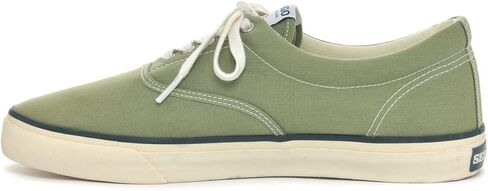 Sebago Men's Hurricane Deck Canvas Sneaker - Classic 1950s Nautical Anti-Slip Style in Kuwait